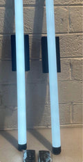 2 x battery operated wall sconce with remote control