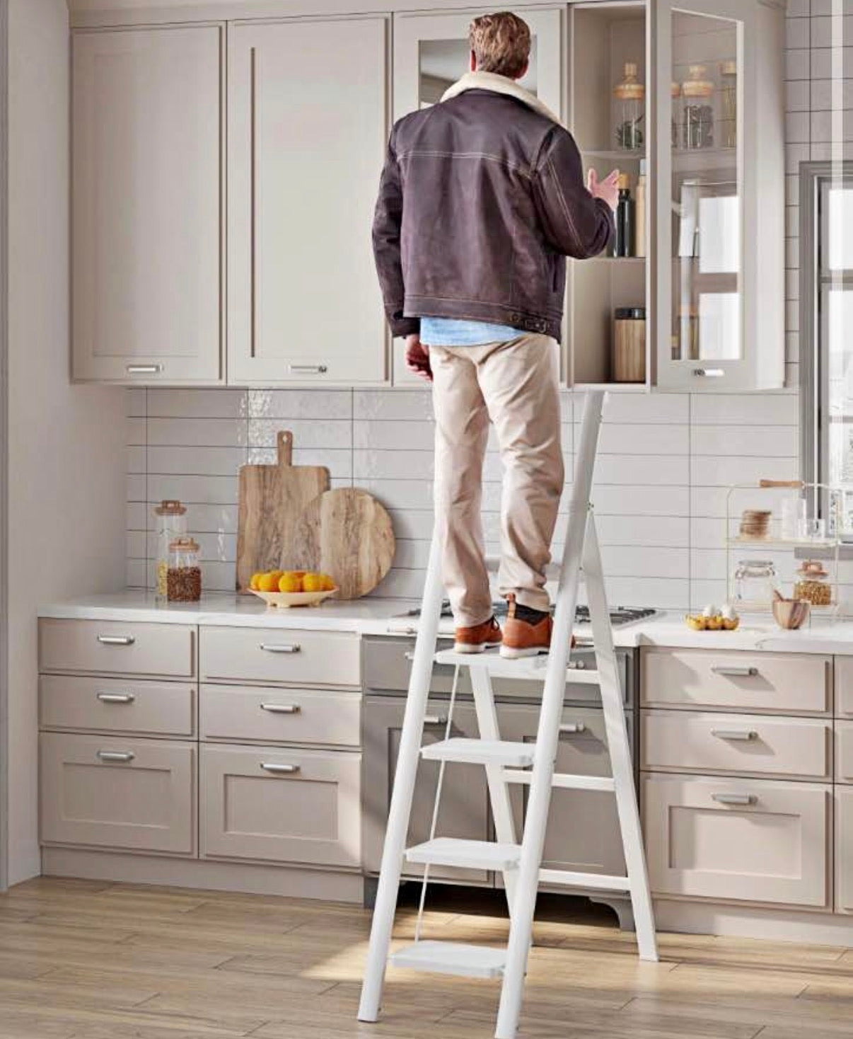 Portable Folding  3 Step Ladder
