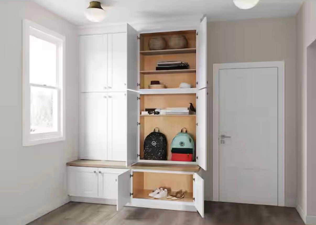 Shaker 30 in. W Assembled Wall Bridge Kitchen Cabinet