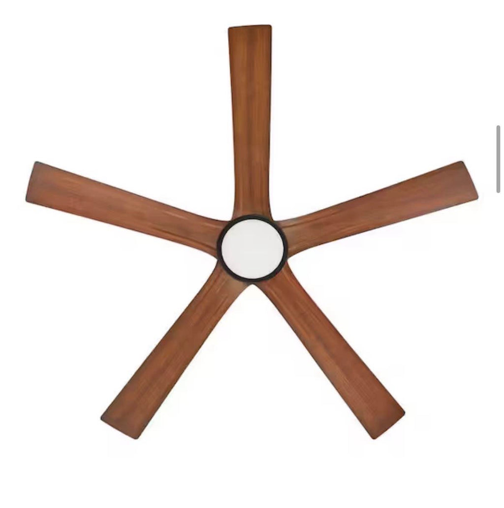 Stahlmark 56 in. Indoor/Outdoor Coal Integrated LED Ceiling Fan ( used like new )