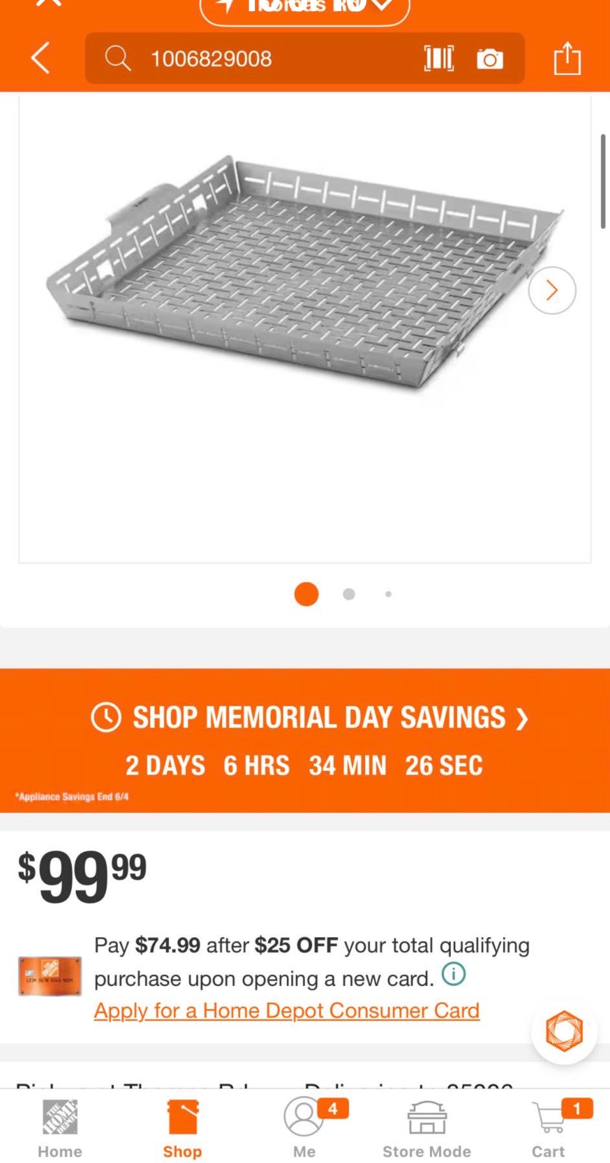 Crafted Grilling Basket