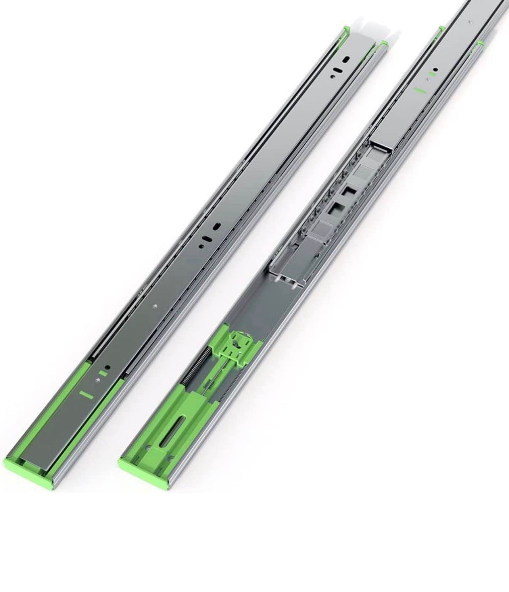 6 Pairs 22 Inch Heavy Duty Drawer Slides