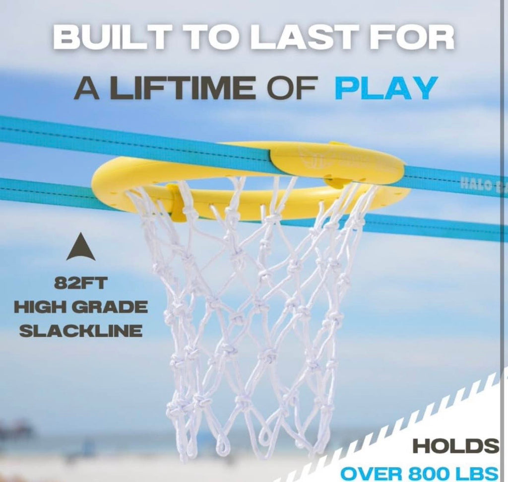 Portable Basketball Hoop with Adjustable Height