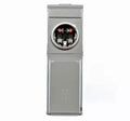 Metered RV Panel 5-Spaces with 50 Amp and 30 Amp RV Receptacles and 20 Amp