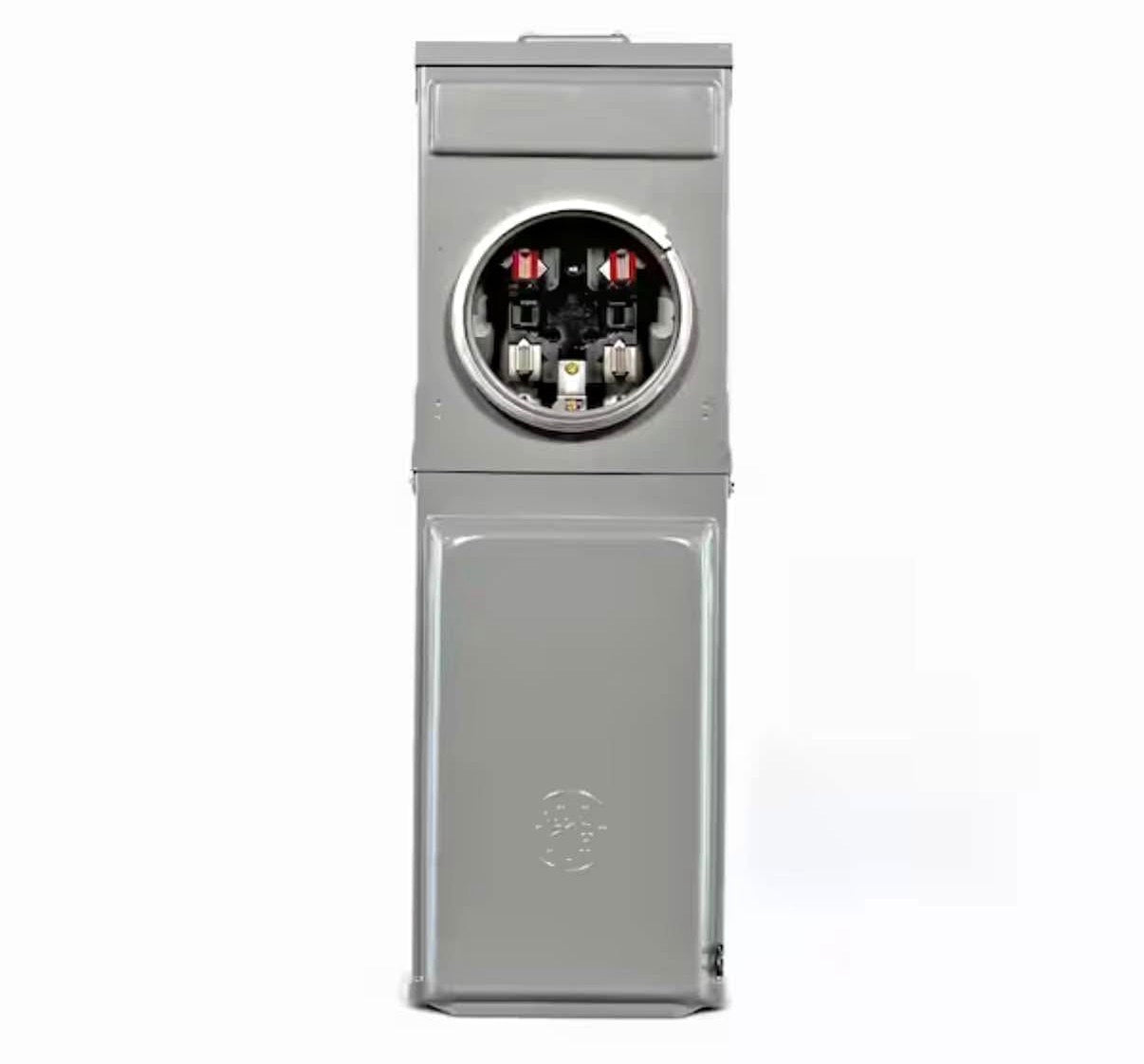 Metered RV Panel 5-Spaces with 50 Amp and 30 Amp RV Receptacles and 20 Amp