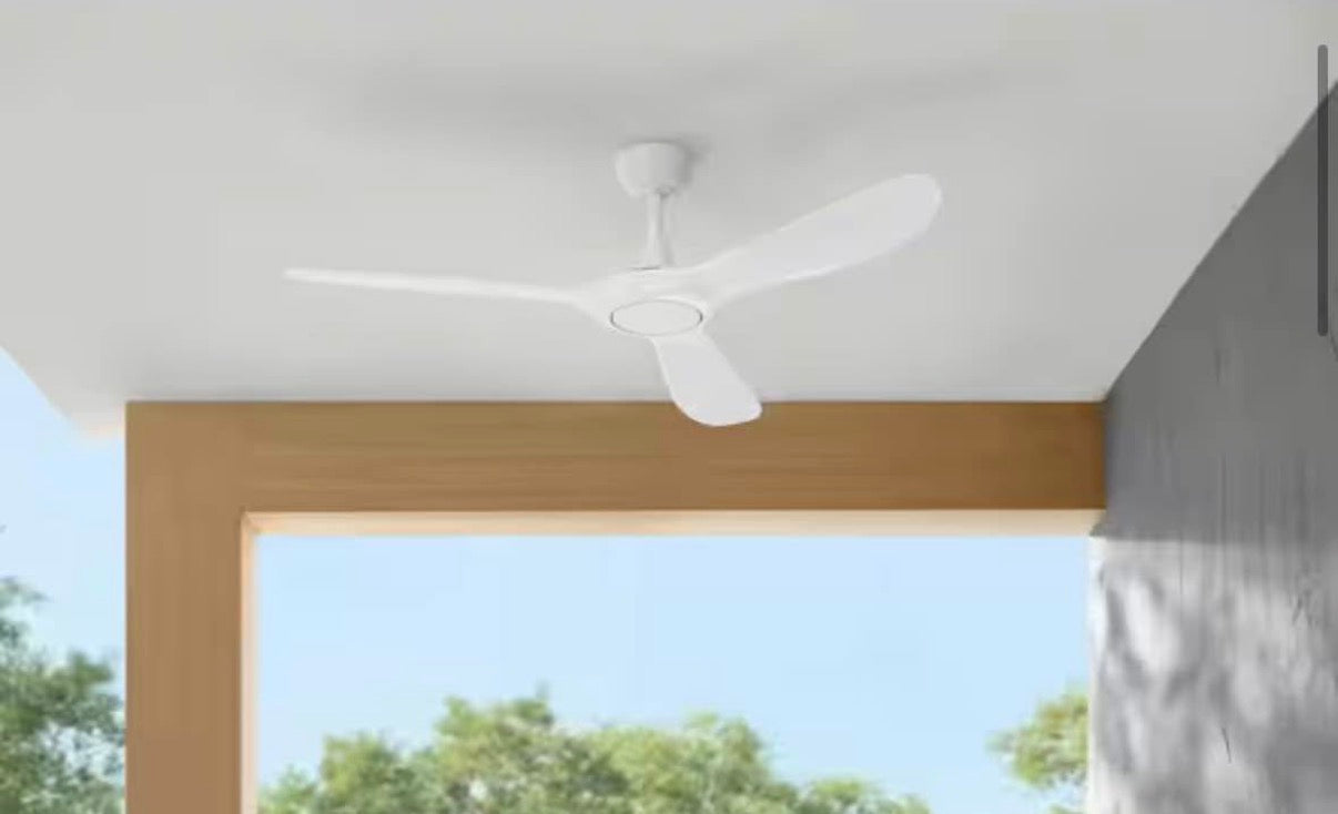 Tager 52 in. Smart Indoor/Outdoor Ceiling Fan