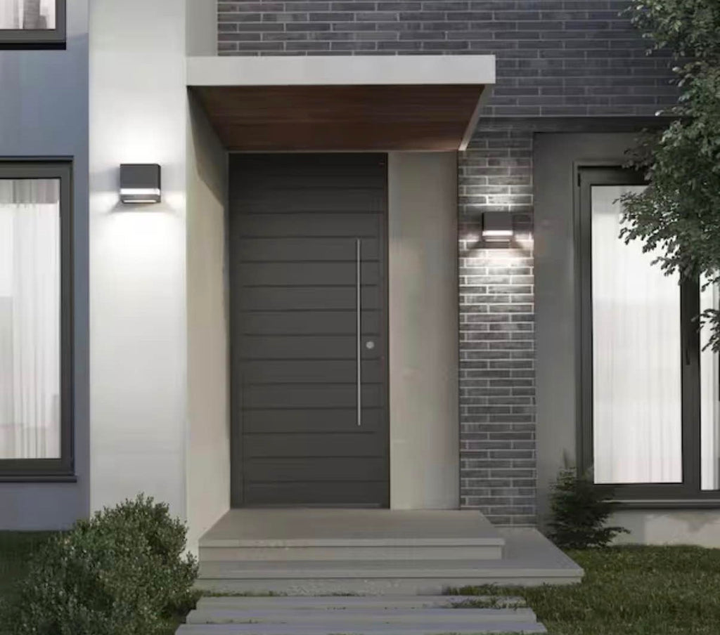 Valor Square Indoor/Outdoor LED Wall Sconce Light