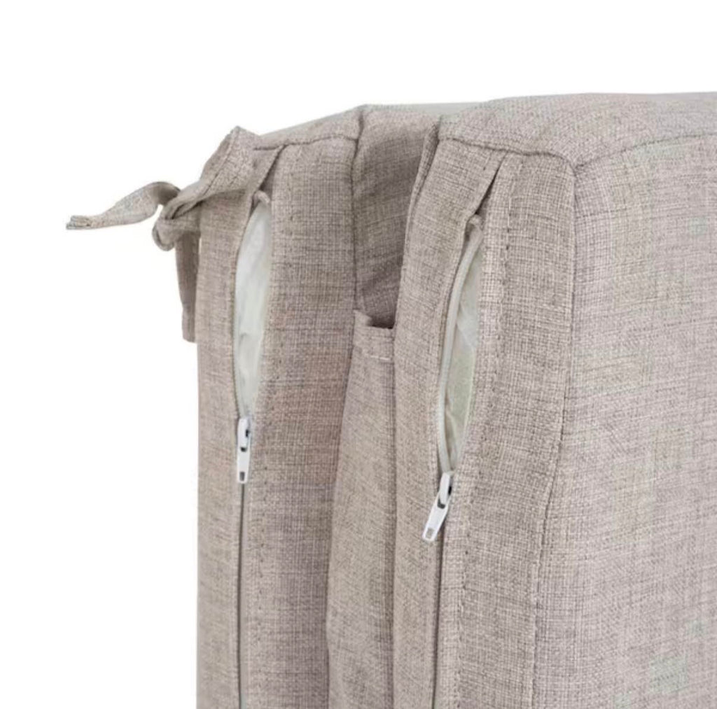 Noah 75 in. x 23 in. Patio 1-Piece Outdoor Chaise Lounge Cushion