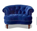 Jennifer Taylor La Rosa Navy Blue Accent Arm Chair