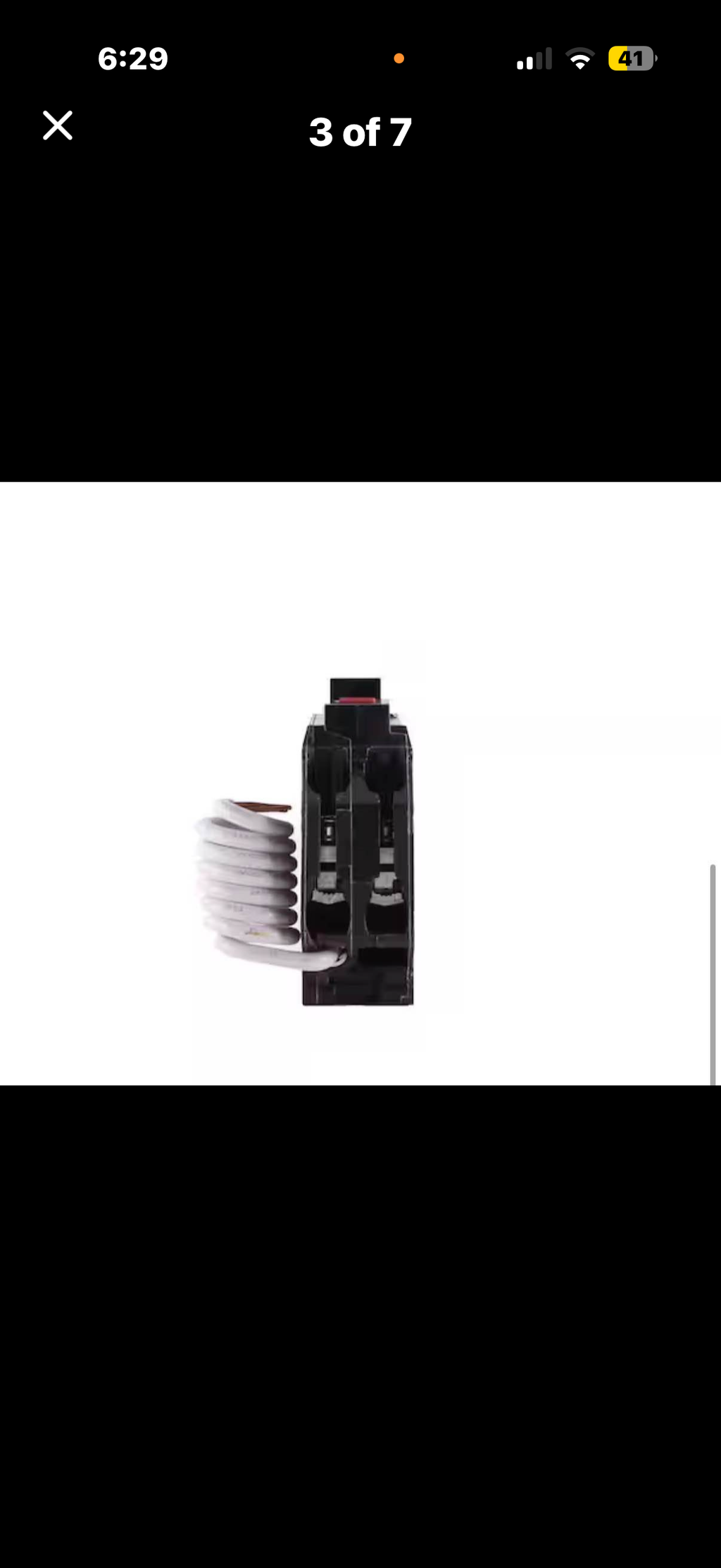 20 Amp 1-Pole Ground Fault Breaker with Self-Test
