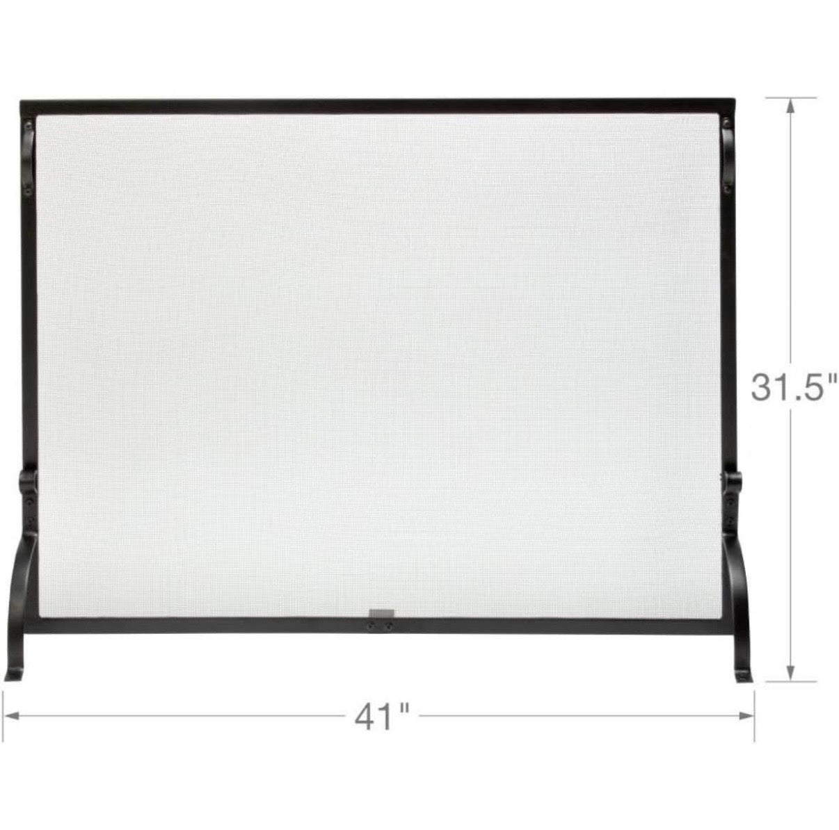41" Wide x 31.5" Tall Fireplace Screen