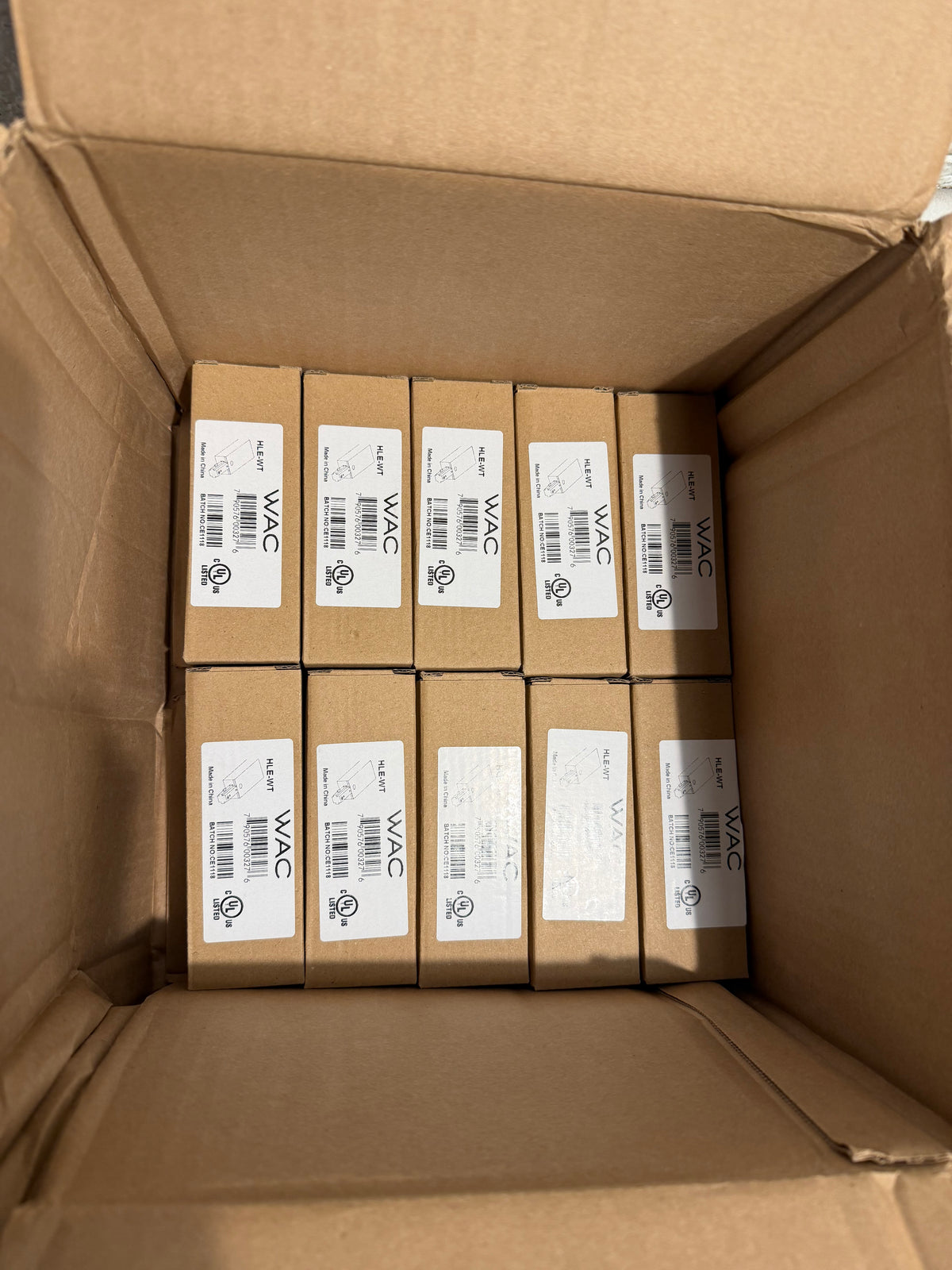Lot of (20 ) H Track Single Circuit Live End Connector