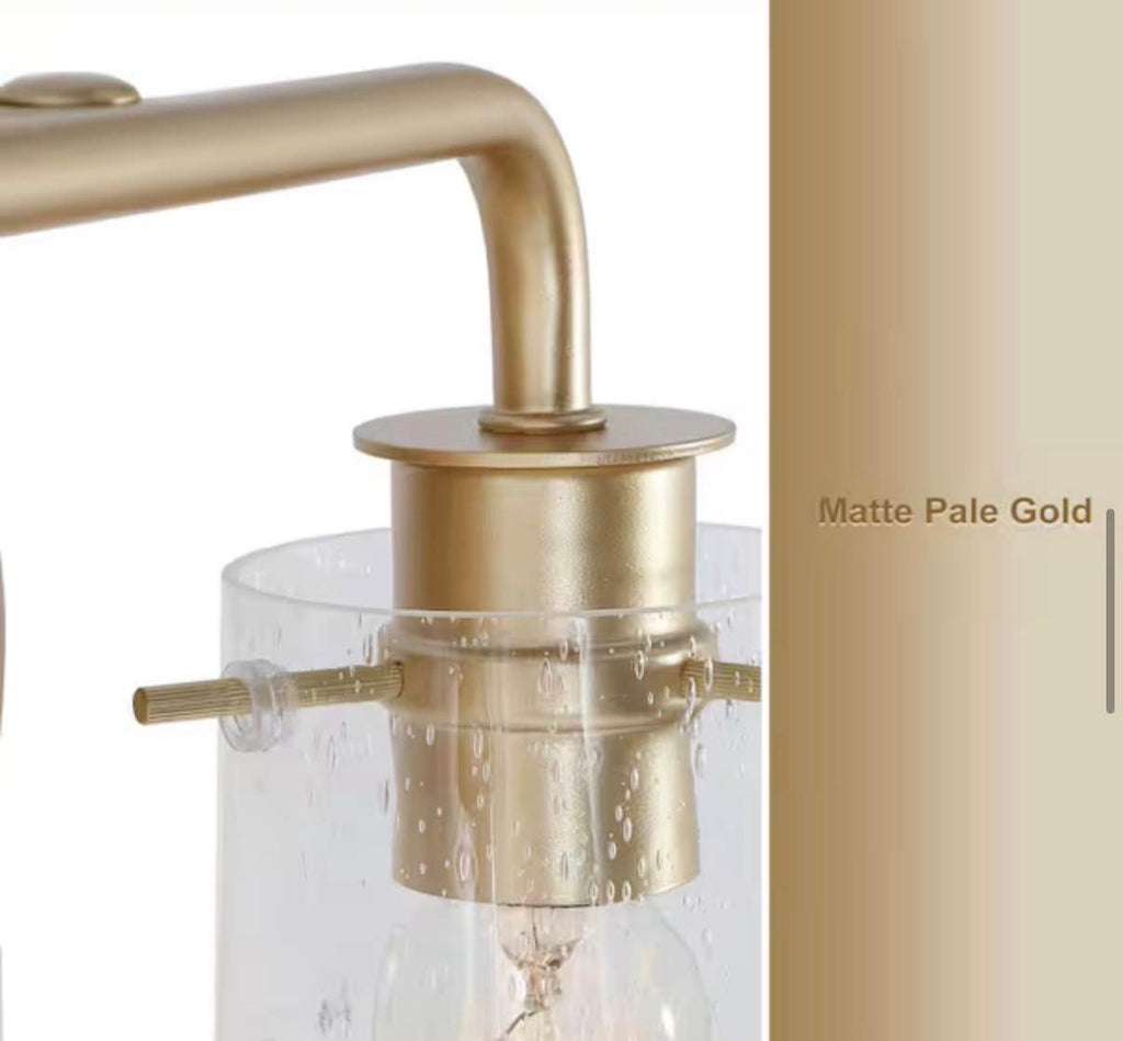 31 in Gold Vanity Light for Bathroom