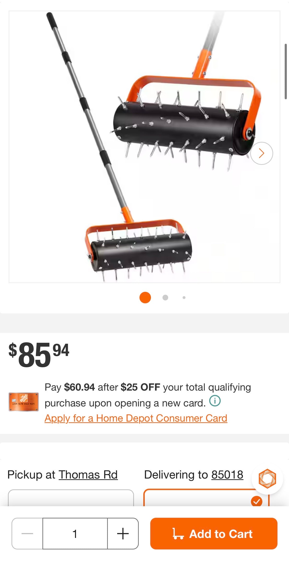 Heavy-Duty Lawn Aerator