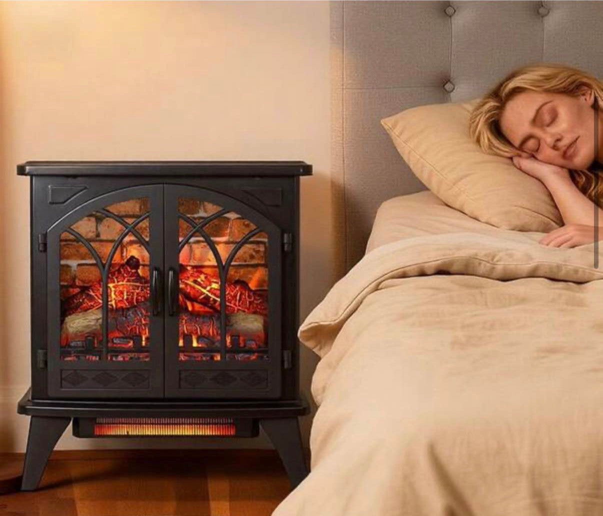 400 sq. ft. 24 in. Electric Stove with Remote