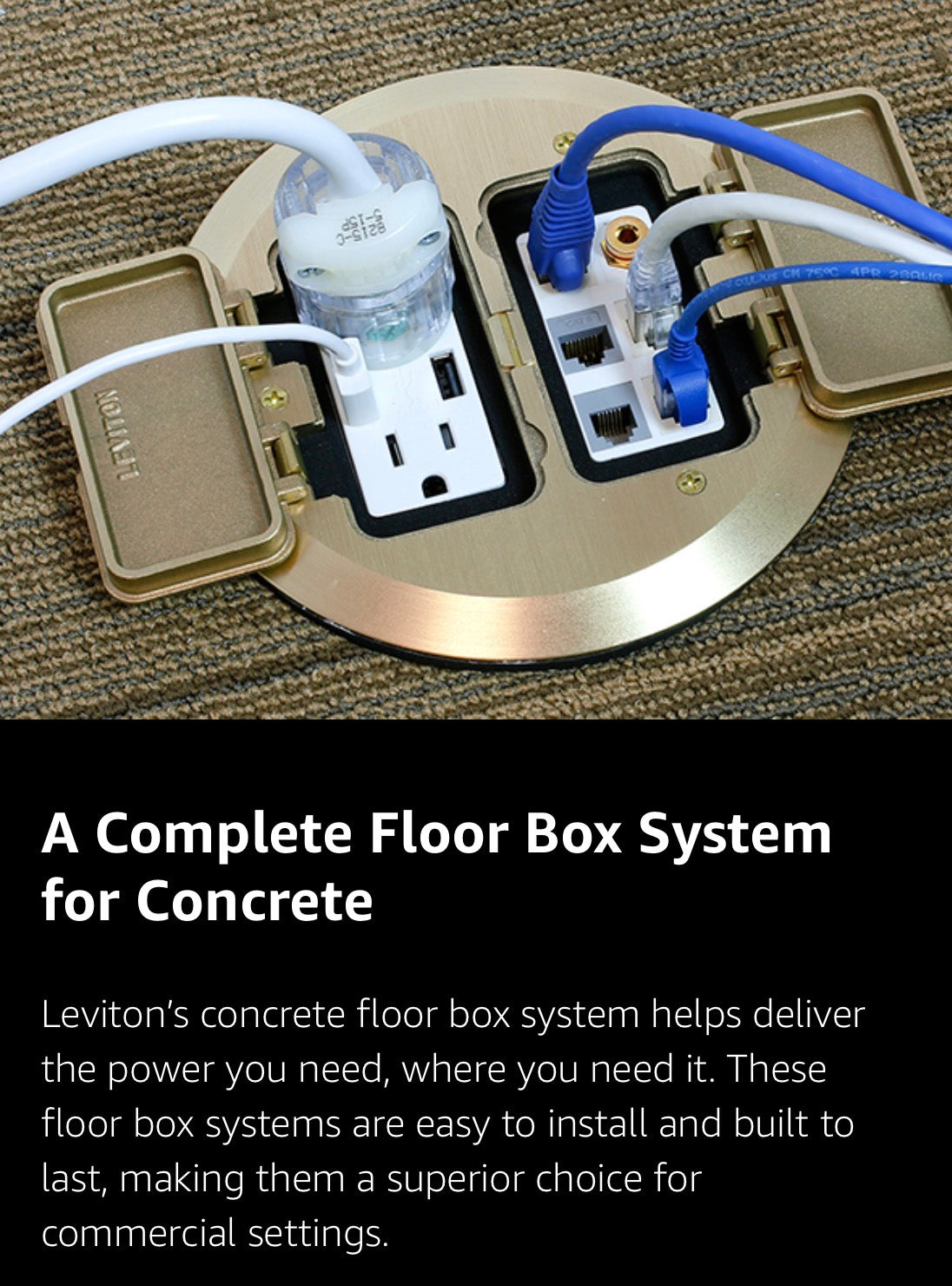 Concrete Floor Box System FBBOX-GY