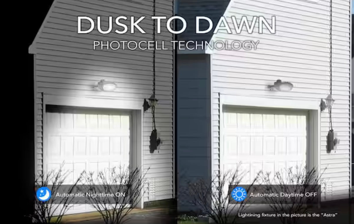 Commercial Electric  LED Dusk to Dawn Outdoor Area Light