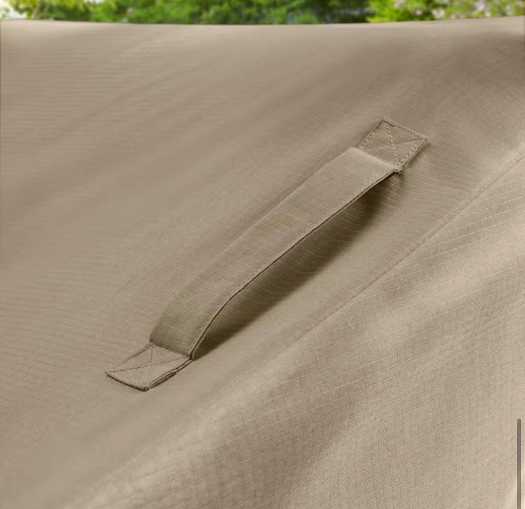 V-Shape Beige Patio Furniture Cover