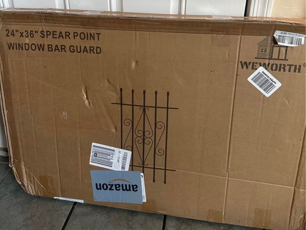2 pack Window Security Bars Guards
