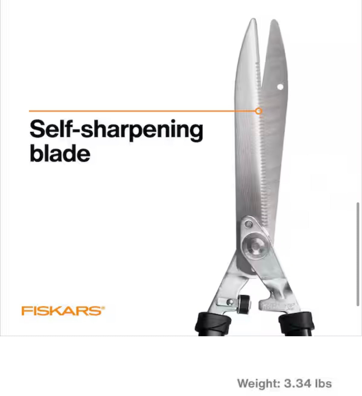 9 in. extendable  Hedge Shears
