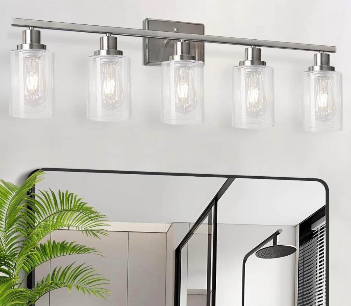 Ascher 5 Light Bathroom Vanity Light