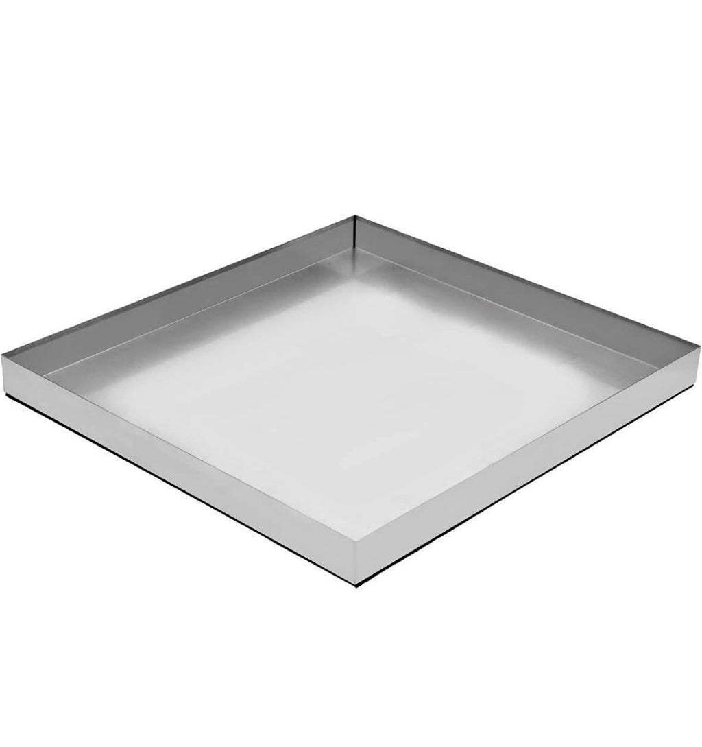 30" x 28"×2.5" Stainless Steel Washing Machine Drip Pan