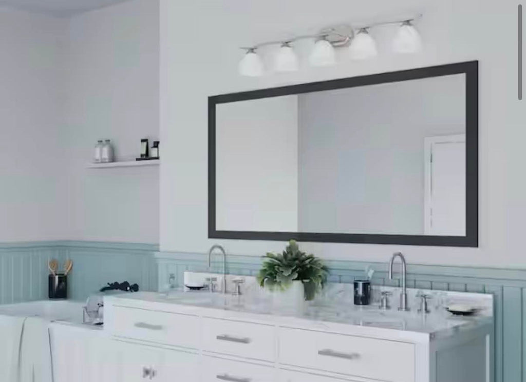 Laird Collection 41-5/8 in. 5-Light Brushed Nickel  vanity light