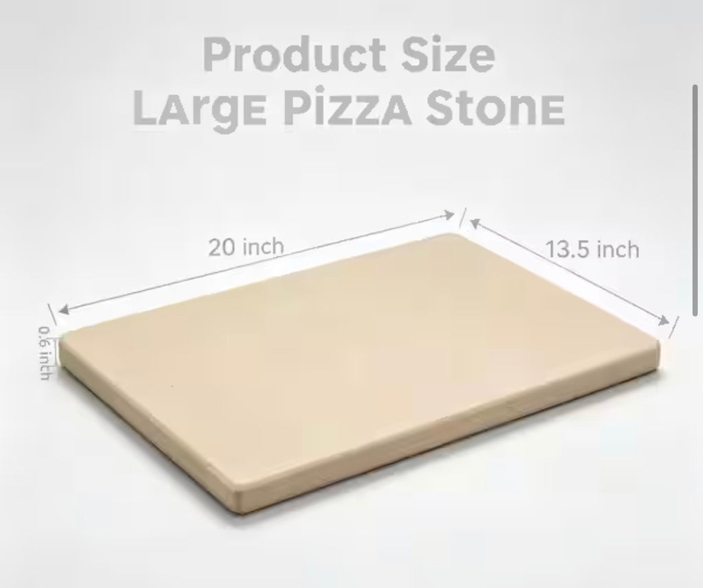 Large Rectangular Pizza Stone