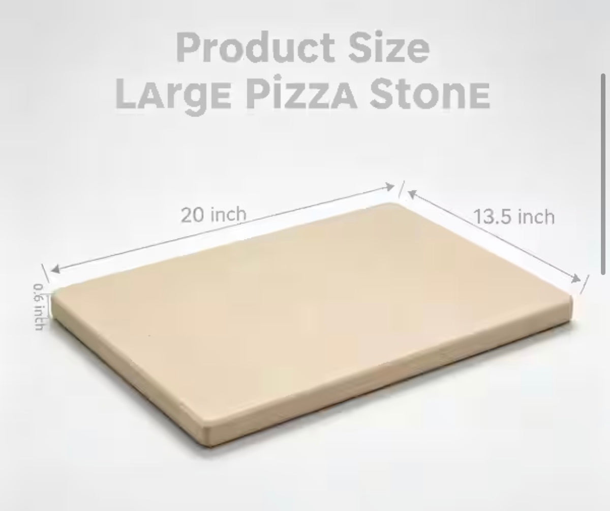 Large Rectangular Pizza Stone