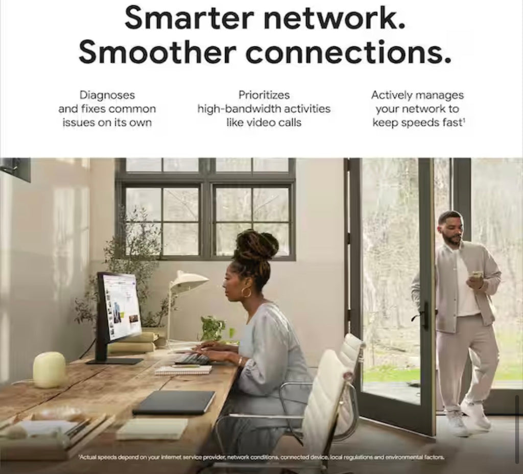 Google Nest Wifi Pro (Wi-Fi 6E) - Snow
