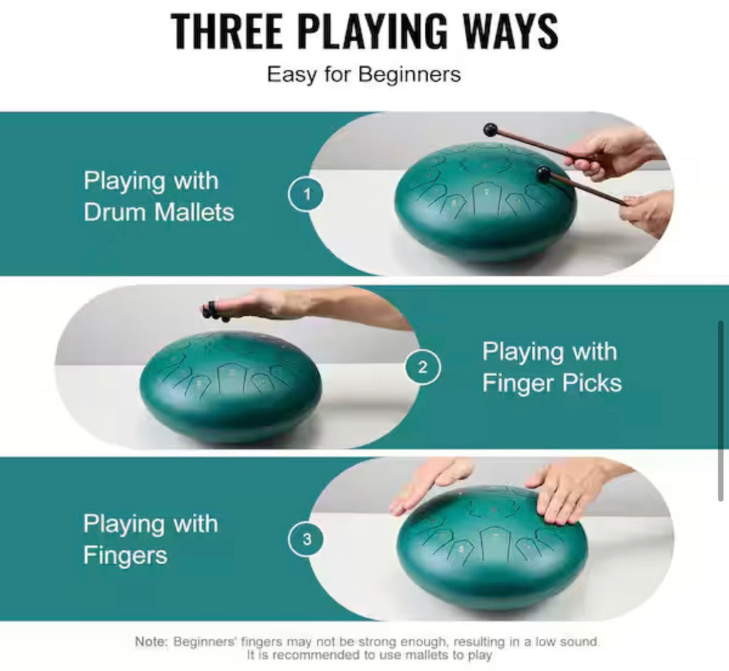 Tongue Drum 12 in