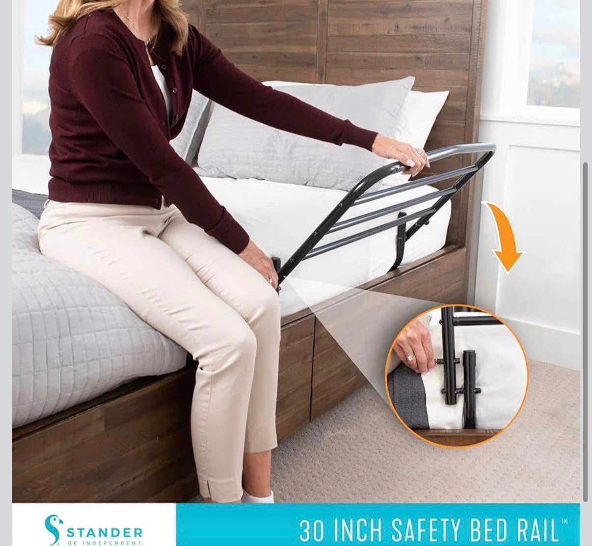 Stander 30 inch Safety Bed Rail
