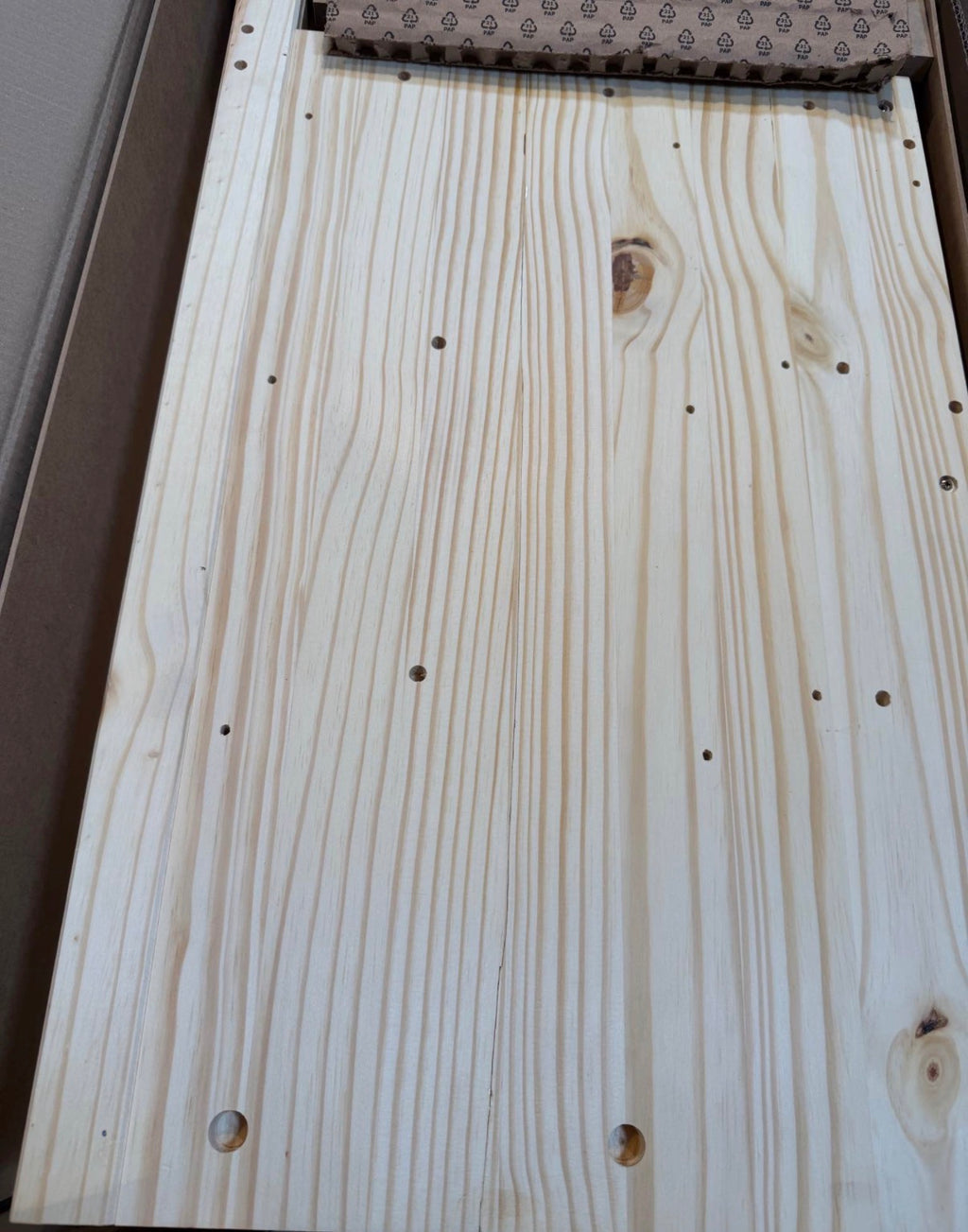 Unfinished 3-Drawer Chest , night stand ￼