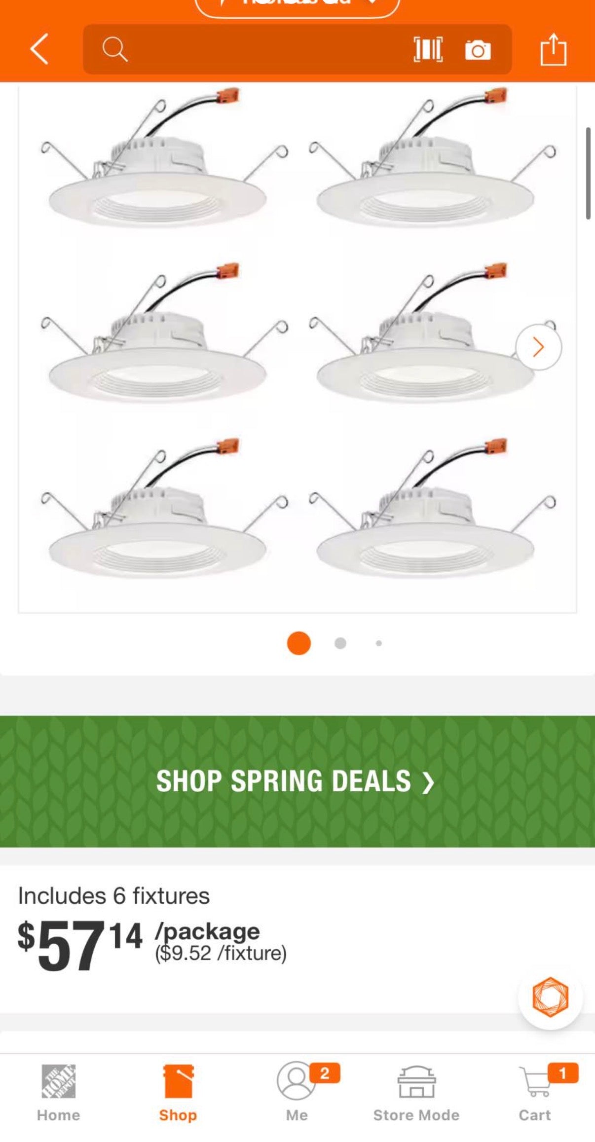 5/6 in. Selectable LED Recessed Light  (6-Pack)