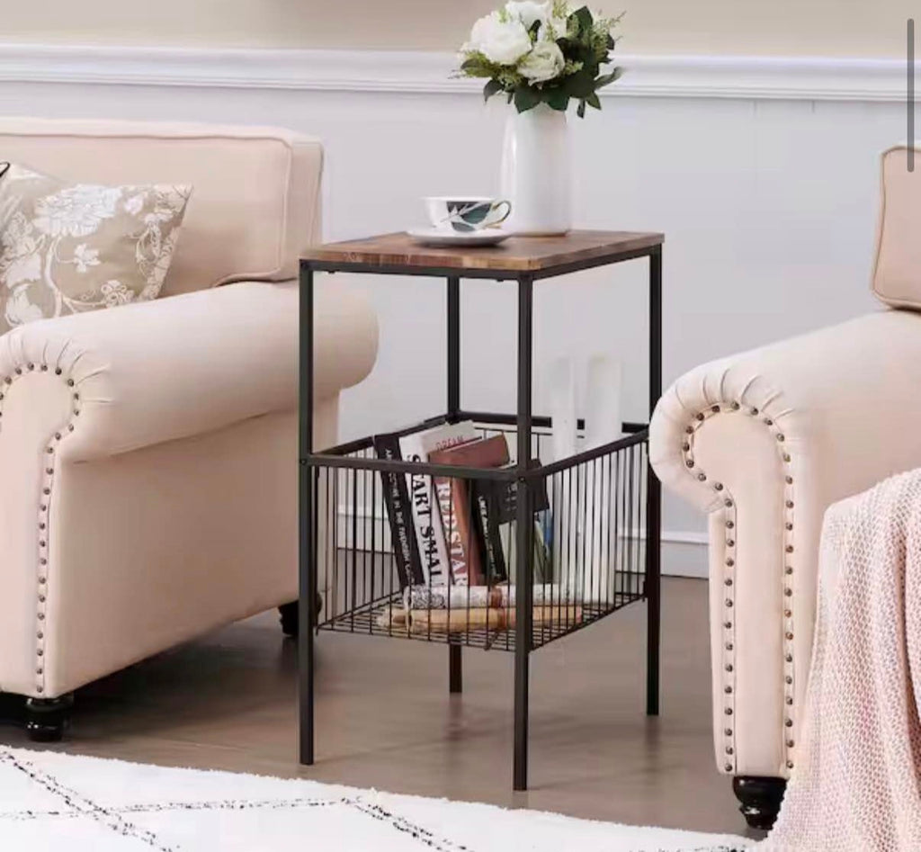 Versatile Side End Table 31" Tall