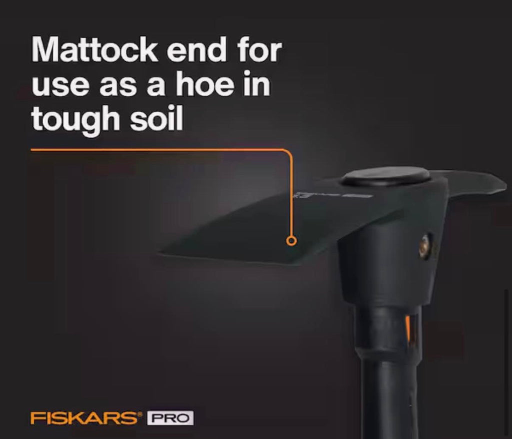 Pickaxe with 14 in. Shock Absorbing Handle