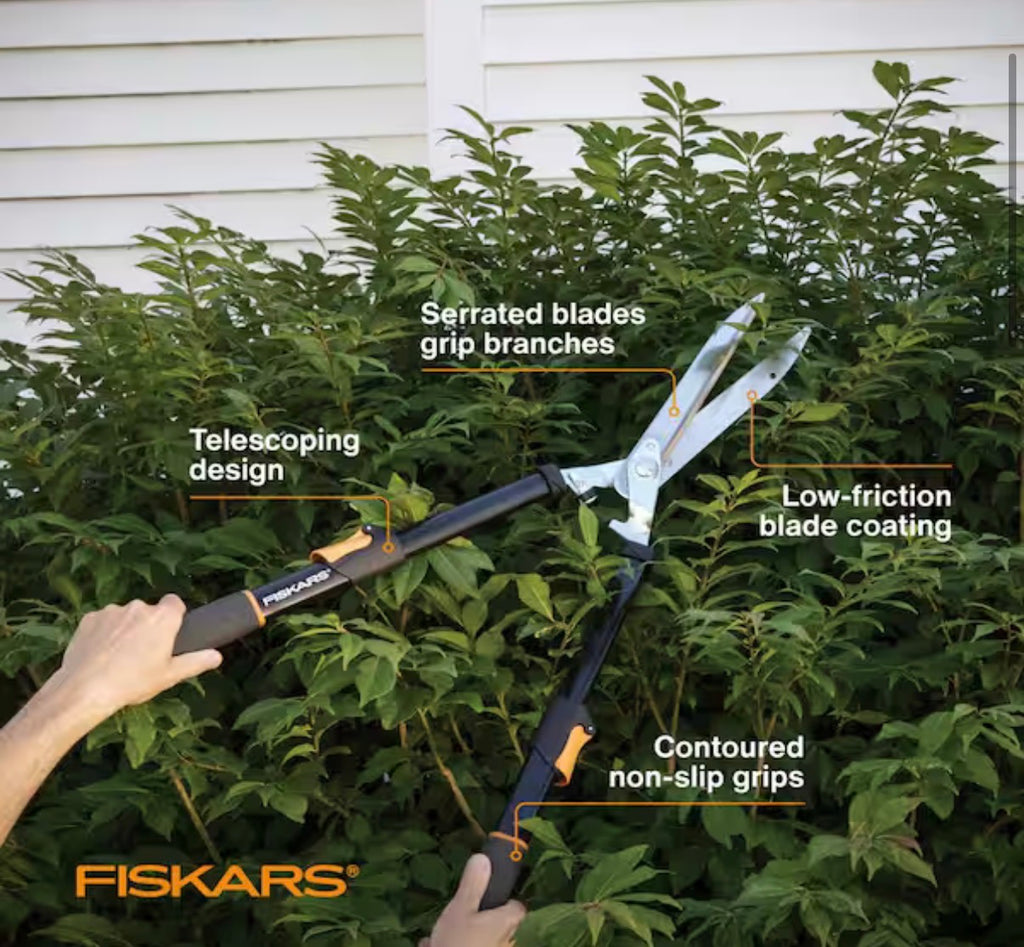 9 in. extendable  Hedge Shears
