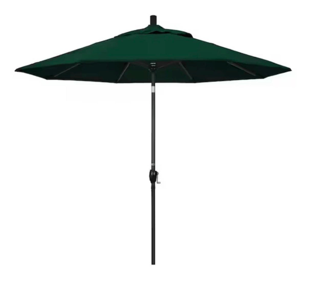 9 ft. Forest Green California Umbrella