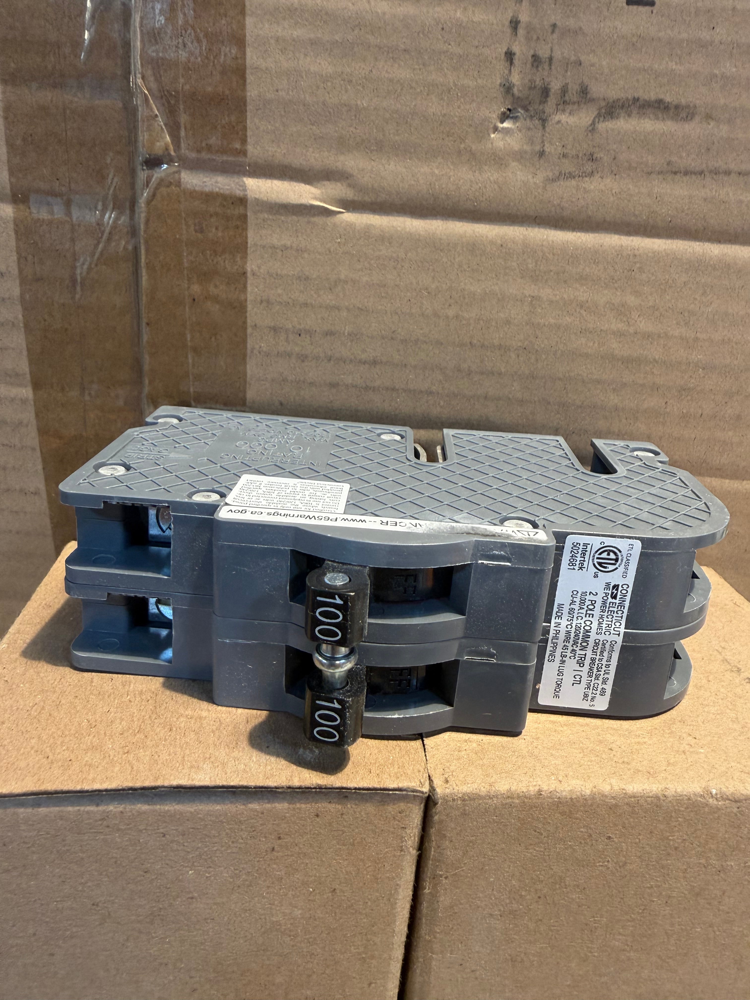 100 Amp 1-1/2 in 2-Pole Replacement Circuit Breaker