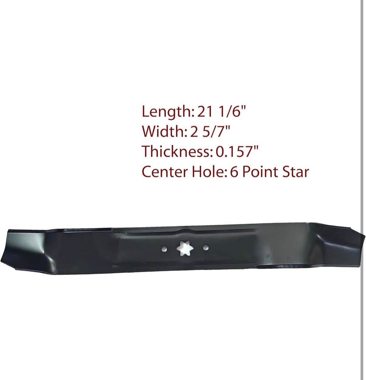 2PCS Lawn Mower Blades For Cub Cadet 42 Inch Mower