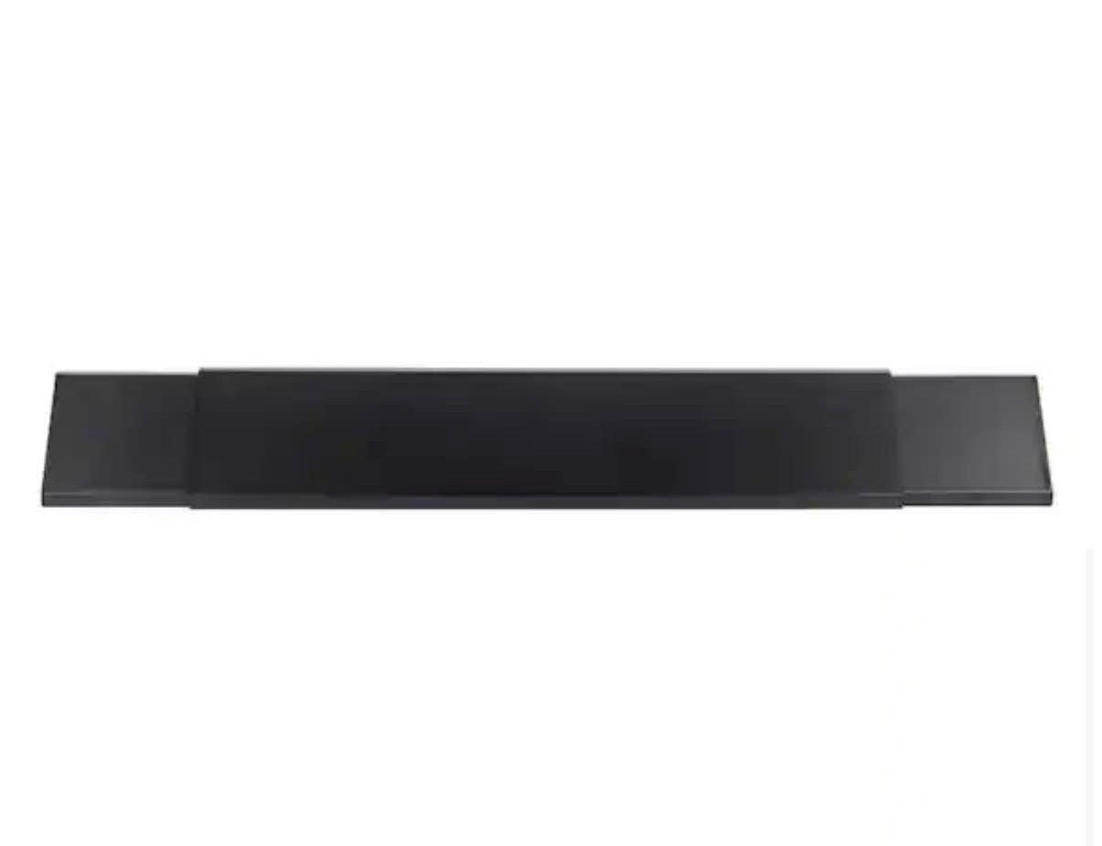 Black Adjustable Fireplace Vent Hood