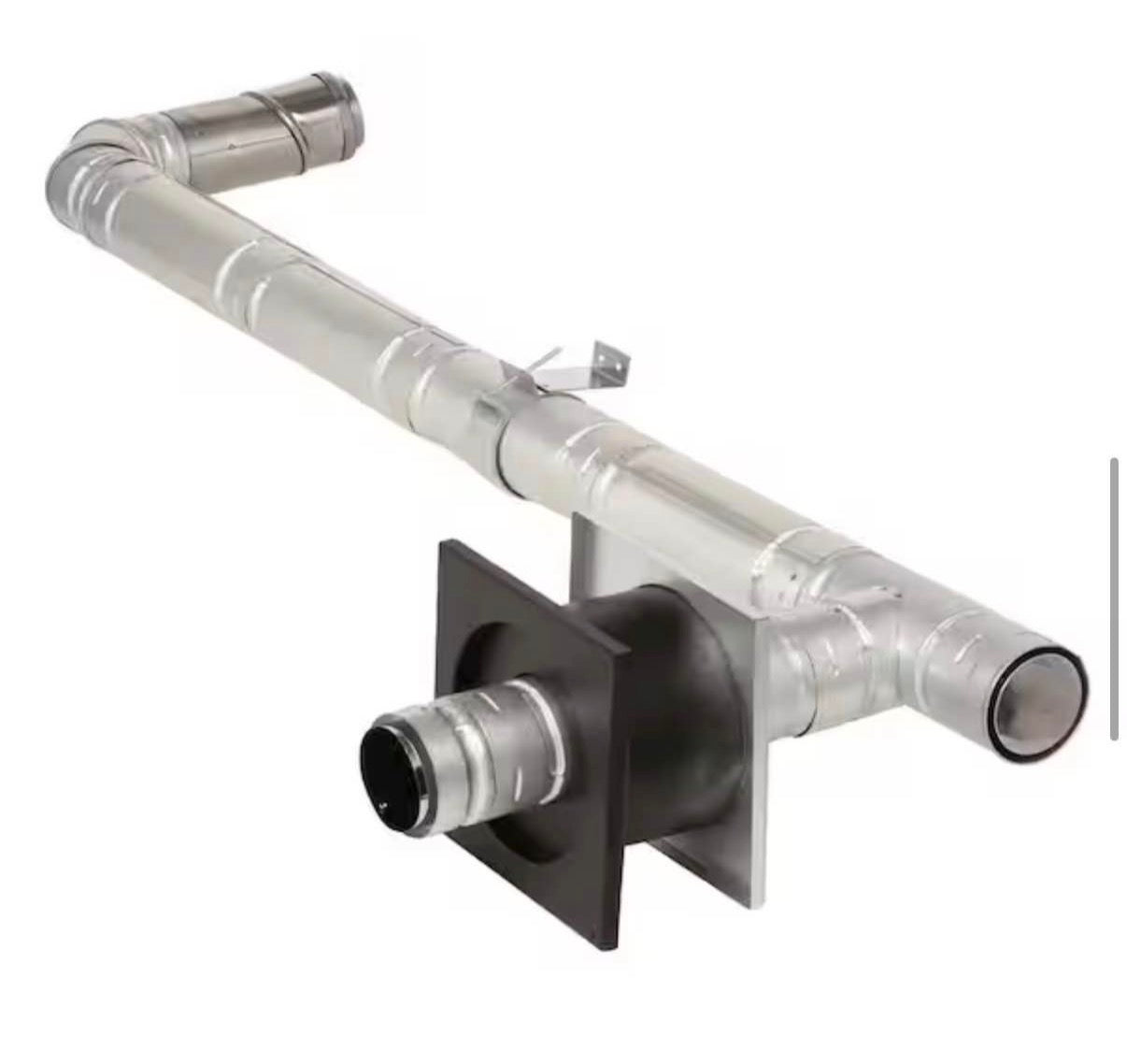 PelletVent for Multi-Fuel 3in. Diameter Horizontal Kit.