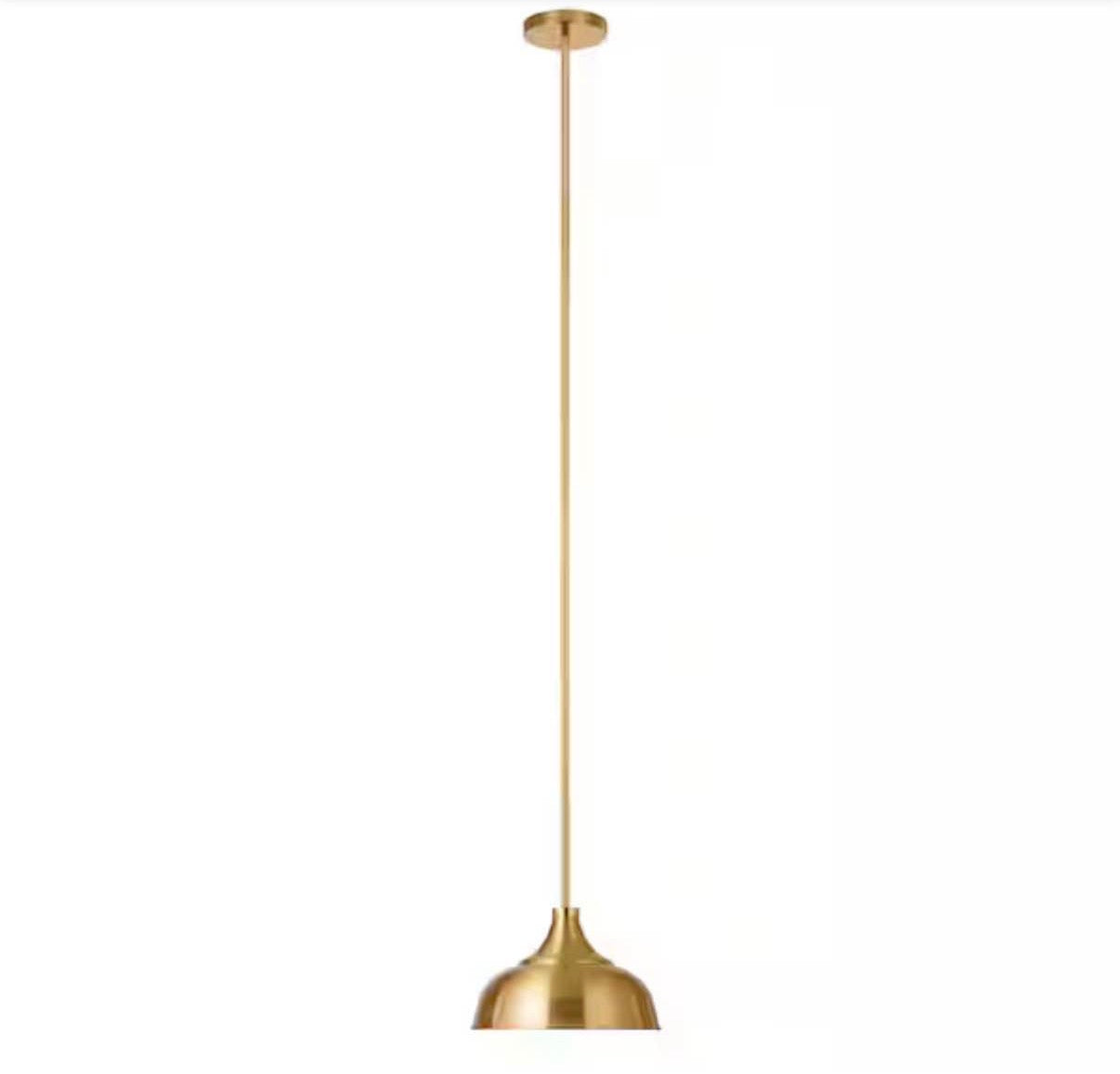 Mackenzie 1-Light Brass Metal Pendant