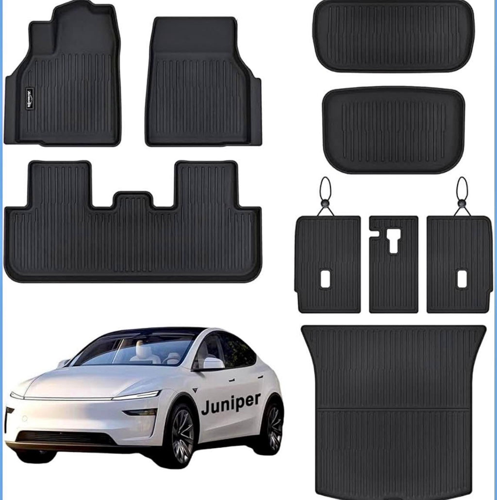 Floor Mats for 2025 2026 Tesla Model Y Juniper
