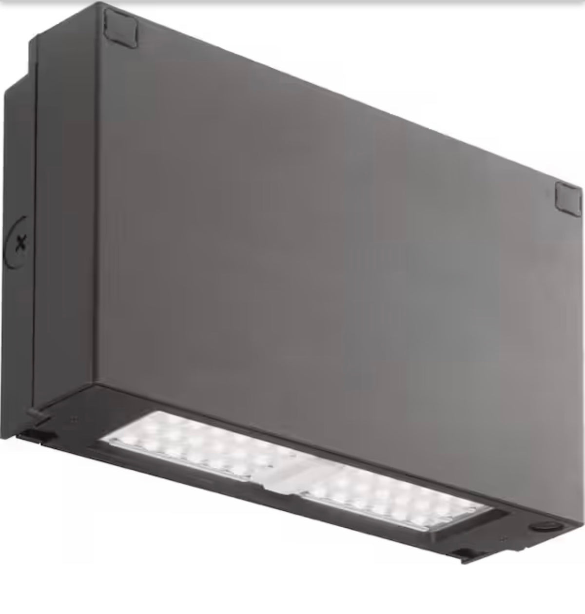 150- Watt Equivalent Integrated LED Bronze Wall Pack Light, 4000K (4 pack )