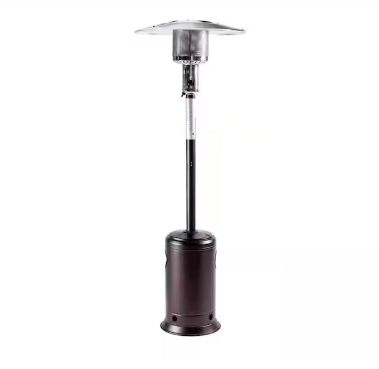 Hammered Mocha Propane Outdoor Flame Patio Heater