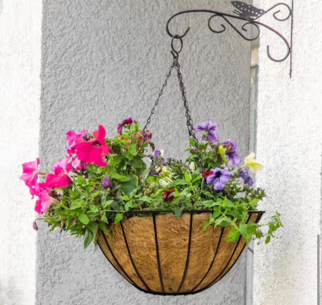 Round Planter with Coco Liner