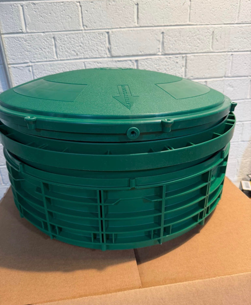20 in. x 6 in. Tall Septic Tank Riser Combo
