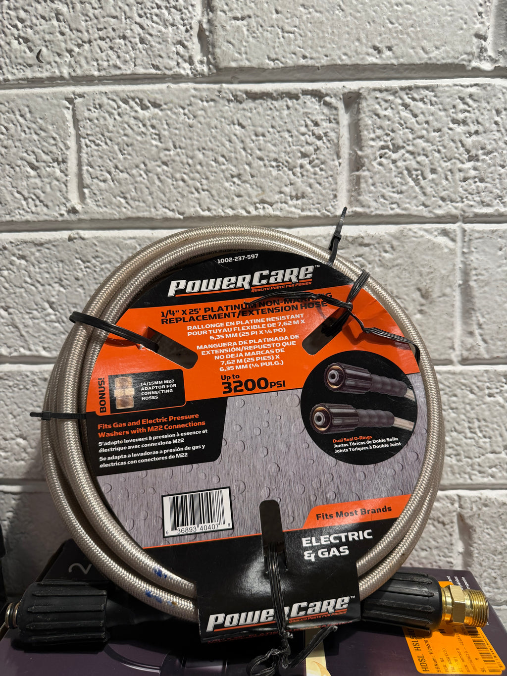 25 ft. Hose 3200 PSI compatible with Power Washer