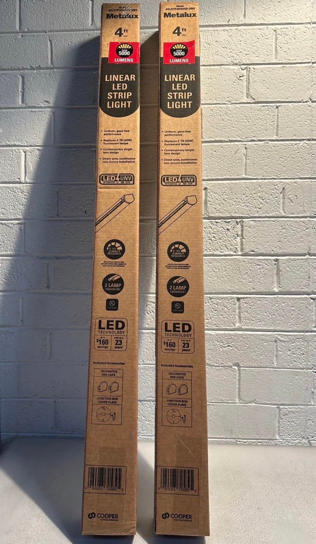 4 ft Linear White Integrated LED light 4760 Lumens